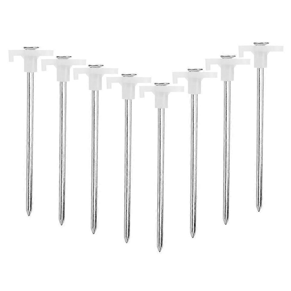 8psc Tent stakes, galvanized steel stakes
