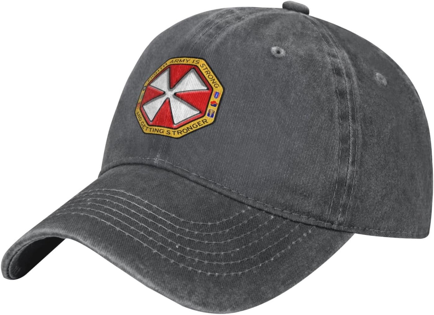 8th Army Eighth Army Logo with MSC Logos Unisex Baseball Cap Cowboy Hat ...