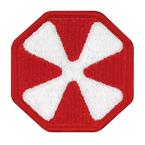8th Army Patch Color