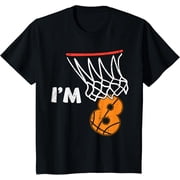 8th Birthday Basketball Im 8 Eight Year Old Bday T-Shirt