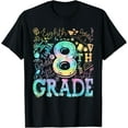thumbnail image 1 of 8th Eighth Grade Typography Team Kids Teacher Back To School T-Shirt, 1 of 4