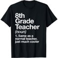 thumbnail image 1 of 8th Grade Teacher Definition Funny Back To School First Day T-Shirt, 1 of 3