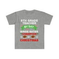 thumbnail image 1 of 8th Grade Teacher by day Binge Eater by Christmas Unisex T-shirt S-3XL, 1 of 2