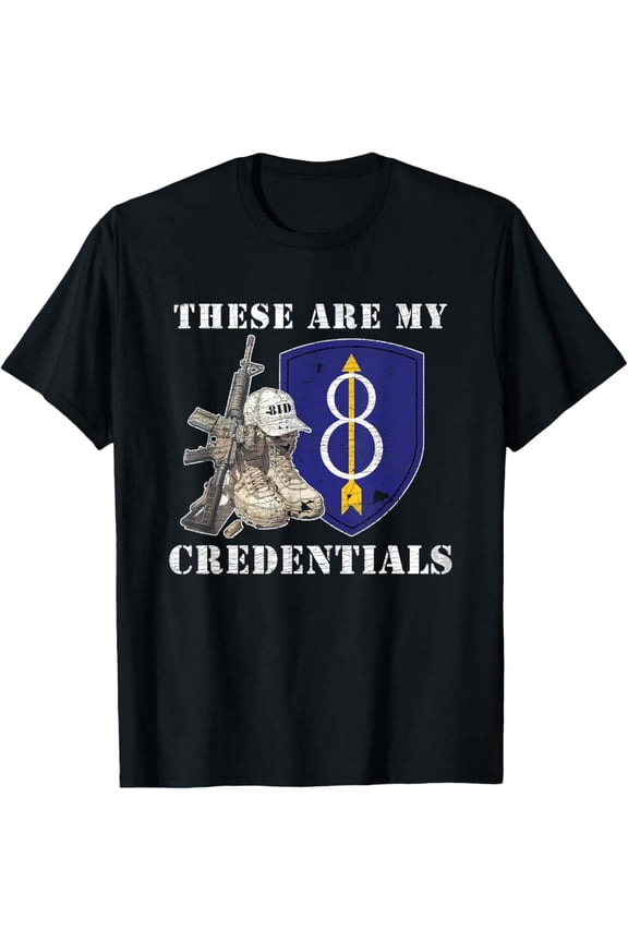 8th Infantry Division 8th ID Golden Arrow Division T-Shirt