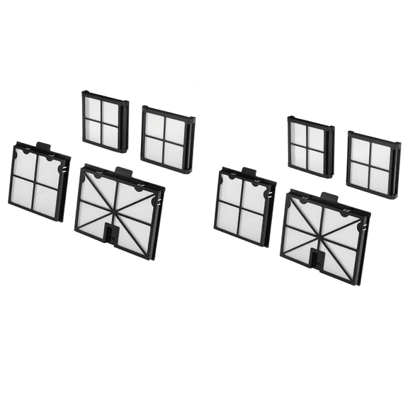 8x 9991425-R4 Pool Cleaners Filter for Premier S50, S100, Active 10 Active 15 Robotic Ultra Fine Filter,8 x Pool Cleaners Filter,Black&White