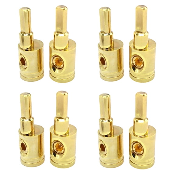 8x Car Audio Amp Input Reducer 4 Gauge to 8 Gauge Wire Reducer Power and Ground