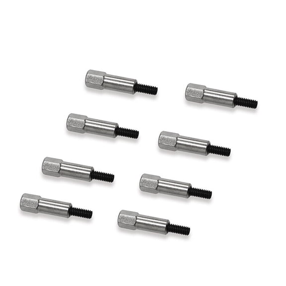 8x Car Chrome Valve Cover Bolt Set For Chevrolet 283 302 305 307 327 350 383 400