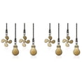 thumbnail image 1 of 8x Ceiling Fan Pull Chain Fan Extension Chain Fan Chain Pulls Decorative 12 Inch Ceiling Fan Chain Extender Ornament B, 1 of 8
