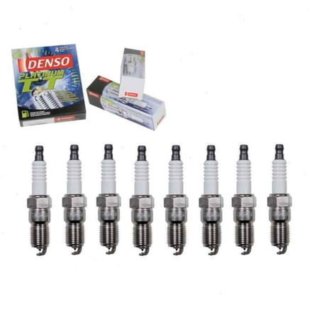 8x DENSO PT20TT 4512 Platinum-Titanium TT Spark Plug Pre-Gapped