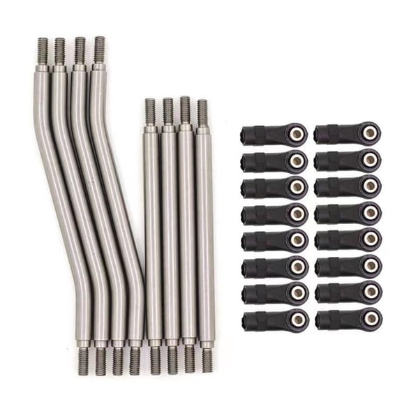 8x Durable 6mm Steel Links for Axial Capra 1.9 UTB AXI03004 Extend Wheelbase and Lower Car Height