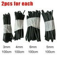 8x Electrical Assortment Polyolefin Repair Heat Shrink Tube Insulated