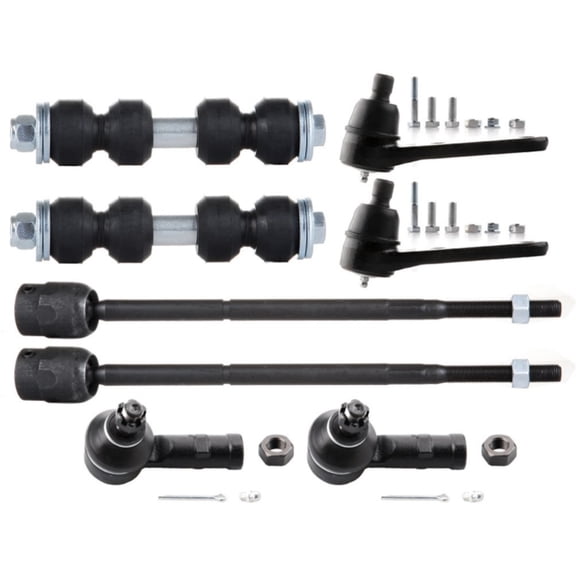 8x For 1991-1996 Escort 1991-1996 Tracer Front Ball Joints Tie Rods Sway Bar