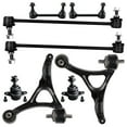 thumbnail image 1 of 8x For Volvo 03-11 XC90 Front Lower Control Arms Sway Bars Ball Joints, 1 of 5