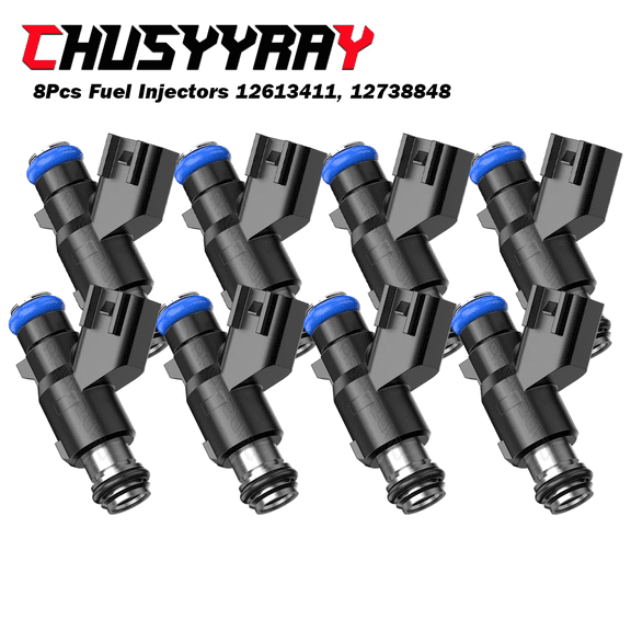 8x Fuel Injectors fits Chevy Silverado GMC Sierra 4.8L 5.3L 6.0L 12613411
