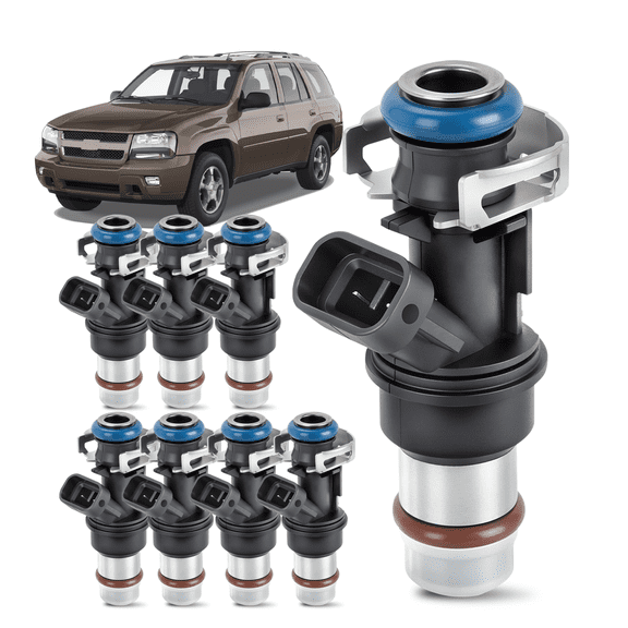 8x Fuel Injectors for Chevy Trailblazer EXT LS LT 5.3L North Face 2003-2004 17113553