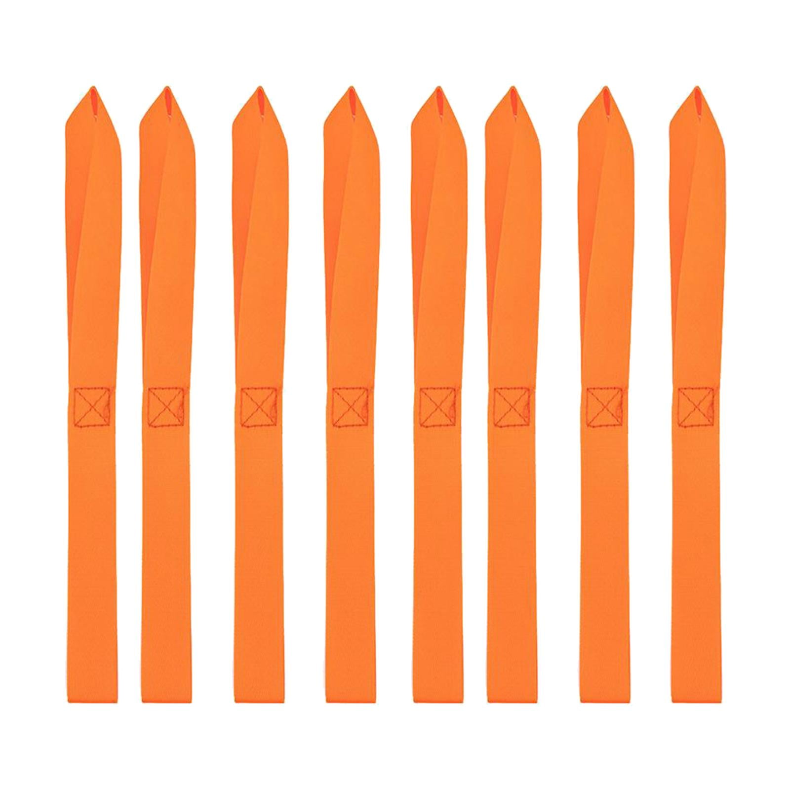 8x Heavy Duty Soft Lashing Loop Snowmobile Trailer Ratchet Strap 32cm