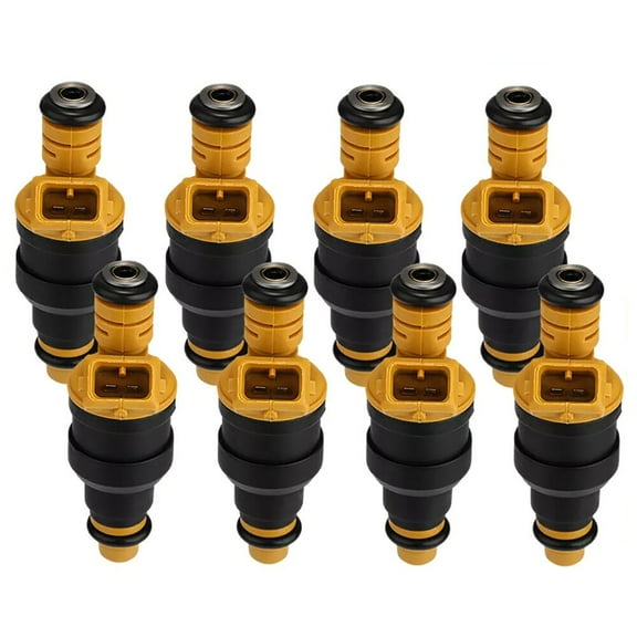 8x High Impedance Fuel Injectors for Ford F150 F250 F350 4.6L 5.0L 5.4L 5.8L 215cc/min at 43PSI