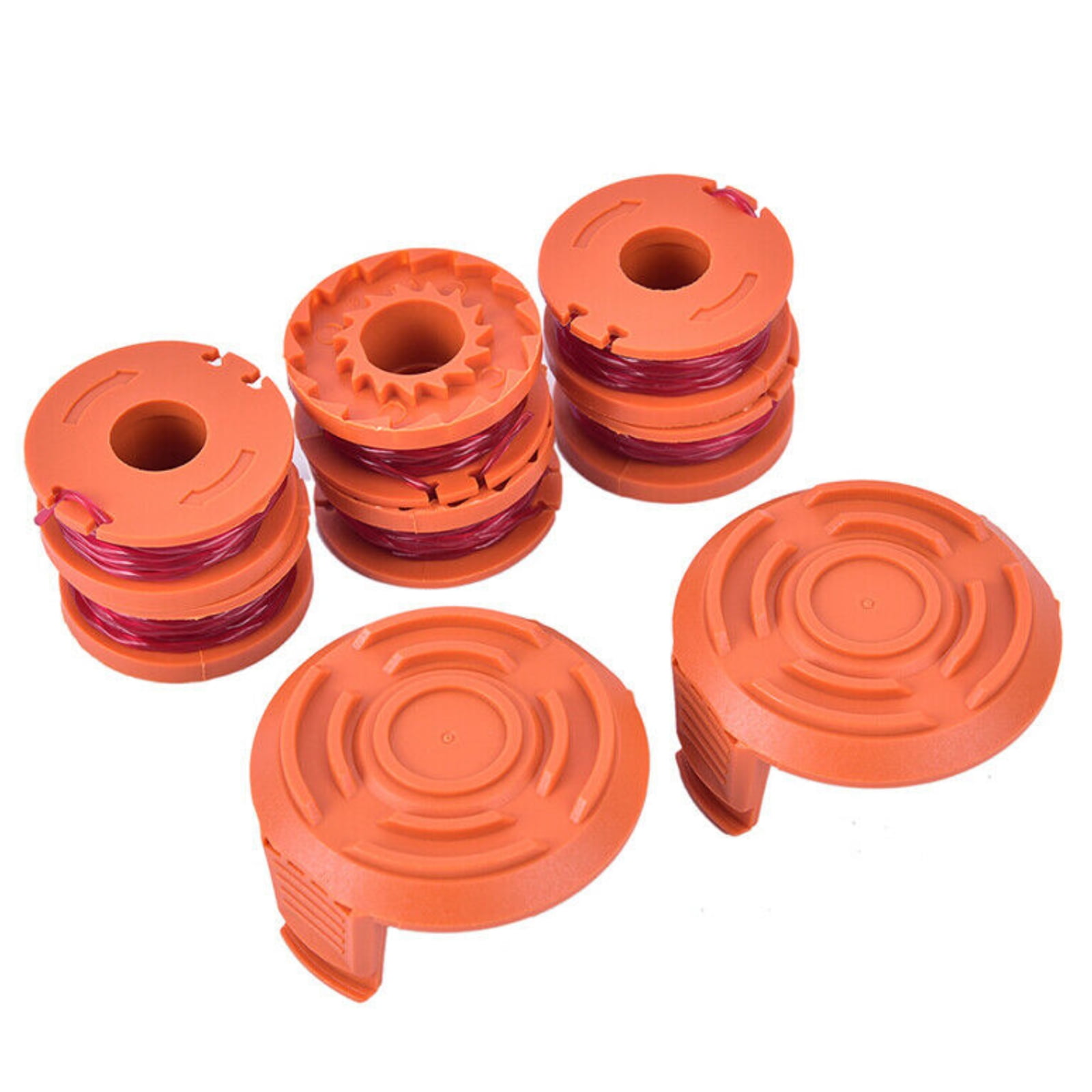 Spool Rope Cover 8x Lawn Mower Spool Covers + Line Lawn Mower Spool Line Wa0004 Spool ...