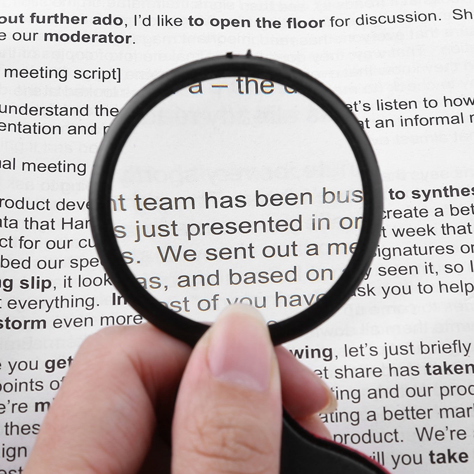8x Mini Folding Pocket Magnifiers, Suitable For Older People Who Read
