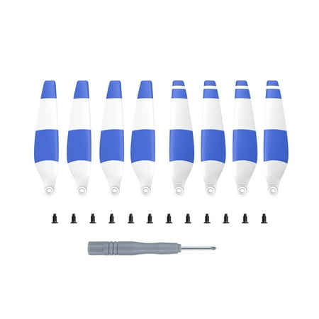 8x Plastic Lightweight Low-Noise Propellers Props Blades for DJI Mini 3 Drone Repair