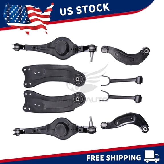8x Rear Upper & Lower Control Arms With Ball Joints For Ford Edge & Lincoln MKX 2011-2015 CMS401140