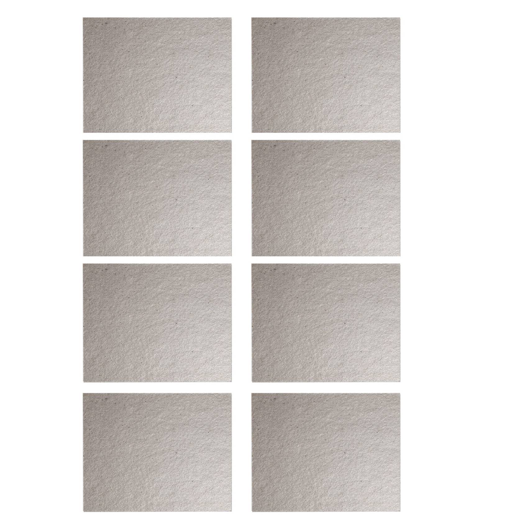 8x Replacement 12 x 12 cm Plate Mica for Microwave