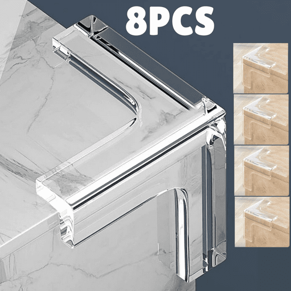 8x Safety Corner Cushion For Baby Kids Edge Safety Table Guard Protector Bumper