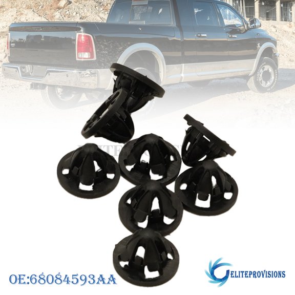 8x Tail Light Grommet Retainer Mount Clip For Dodge Ram 1500 Ram 2500 2007-2013