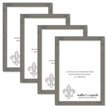 8x10 American Barn Picture Frame for Puzzles Posters Photos or Artwork (4-Pack)