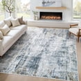thumbnail image 1 of 8x10 Area Rug for Living Room: Washable Abstract Soft Rugs Non Slip Modern Stain Resistant Low Pile Carpet for Dining Room Bedroom Nursery Office, 1 of 7