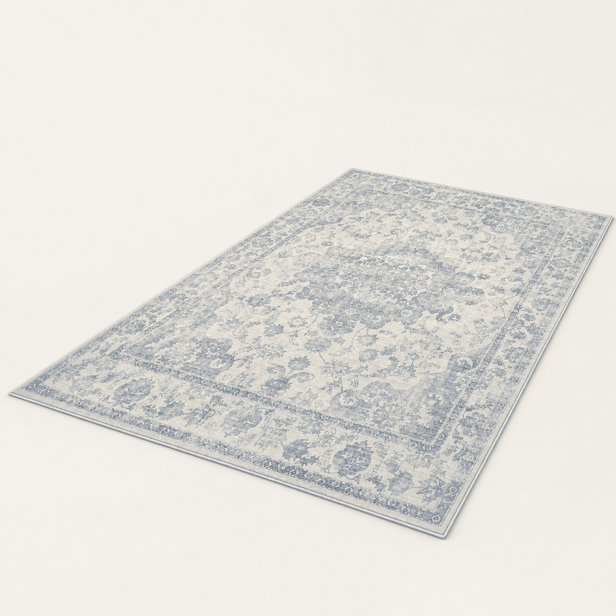 Neurtral Rug 8x10 Blue Neutral Area Rug - Walmart.com