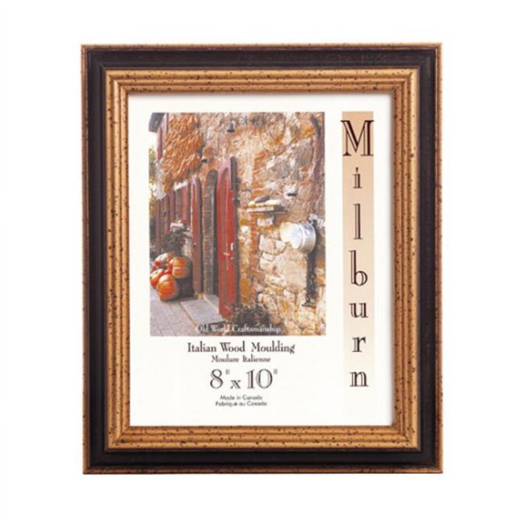 Milburn Universal Designs MF-IF8103 Italian Table Top Frame - Chocolate and Gold