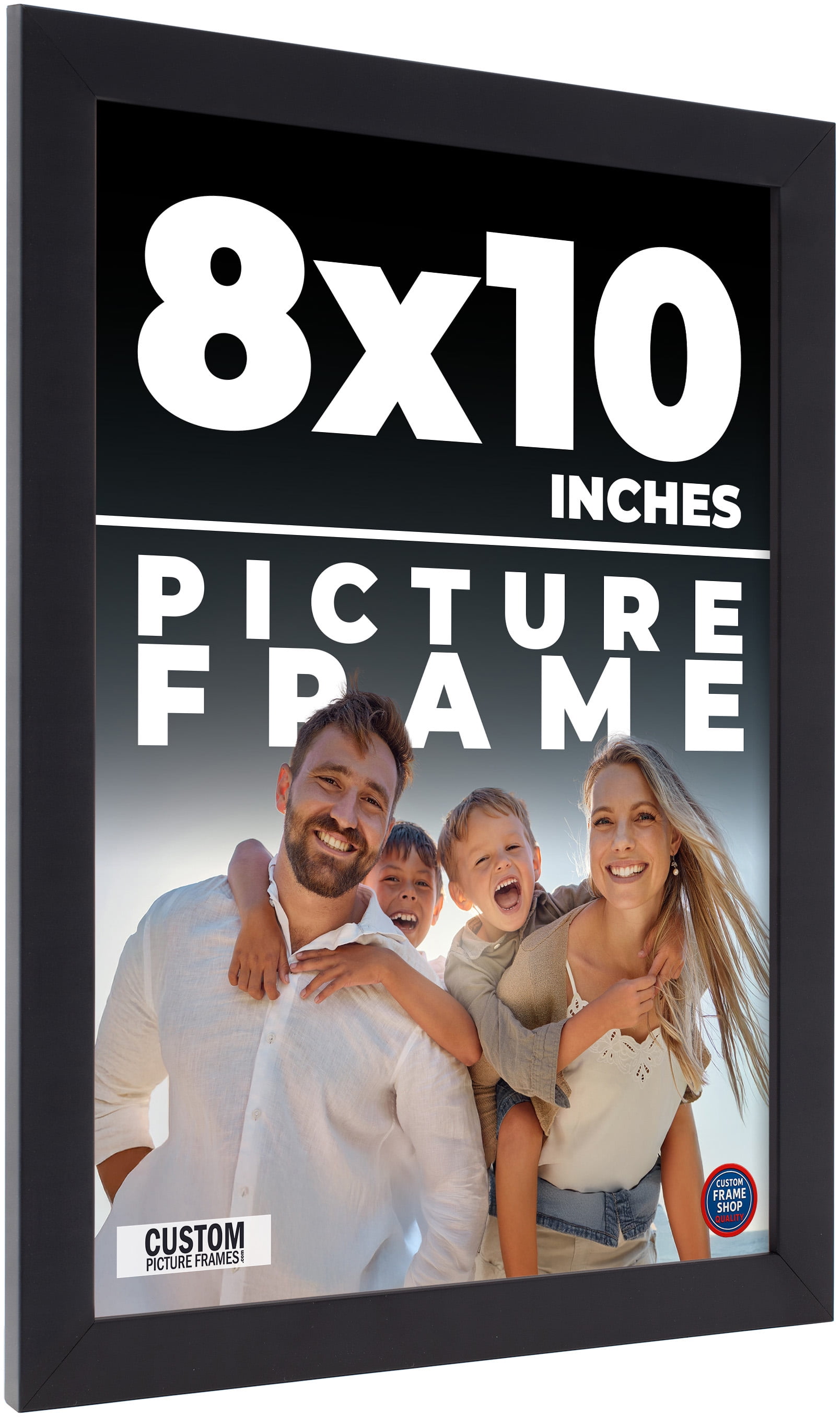 8x10 Frame Black Picture Frame - Complete Modern Photo Frame