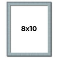 thumbnail image 1 of 8x10 Frame Rustic Sky Blue Solid Wood Picture Frame | 0.75 Inch Moulding Width |Includes UV Acrylic, 1 of 8