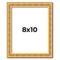 thumbnail image 1 of 8x10 Frame gold  Picture Frame Complete Wood Picture Frame with UV Acrylic, Foam Board Backing &, 1 of 8