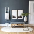 thumbnail image 1 of 8x10 Ft Oval Off White Jute Area Rug | Handmade | Solid Farmhouse Design | Natural Jute Rug for Living Room | Dining Room | Bedroom | Kitchen | Hallway | Entryway, 1 of 5
