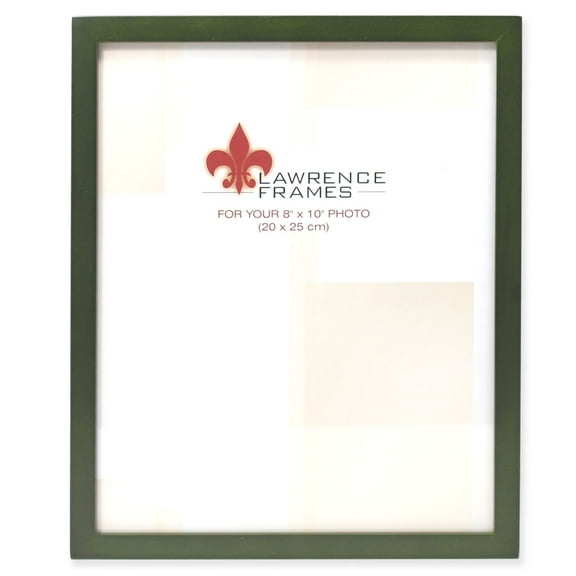 8x10 Green Wood Picture Frame - Gallery Collection