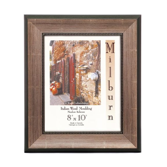Milburn Universal Designs MF-IF8104 Italian Table Top Frame - Gold and Green Trim