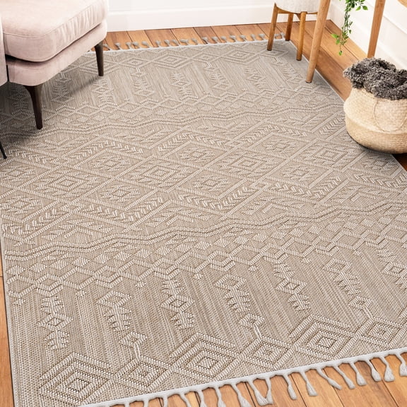 8x10 Loom & Area Rug, Natural/traditional Floor Stain-, Non-shedding, Pet And Safe, Multiple Shades, Easy To Clean, 0.28" Pile Look Bedroom Stain Resistance, Pet-, Colours Option, Maintenance, 0.28