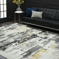 thumbnail image 1 of 8x10 Modern Yellow Large Area Rugs for Living Room | Bedroom Rug | Dining Room Rug | Indoor Entry or Entryway Rug | Kitchen Rug | Alfombras para Salas 7'11'' x 10'3'', 1 of 7