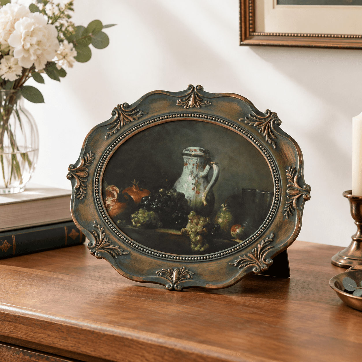 8x10 Oval Vintpicture Frame - Walmart.com