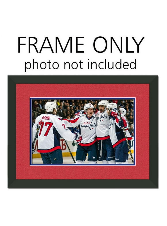 8x10 Photo Frame - with Washington Capitals Colors Double Mat
