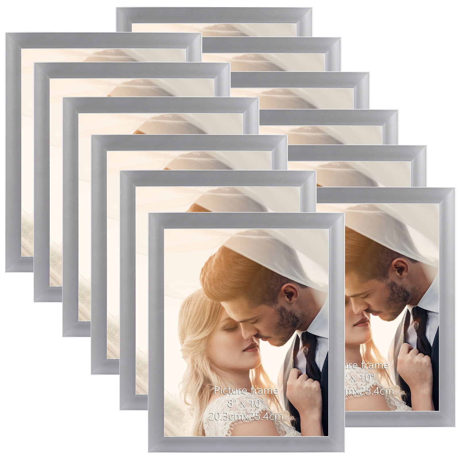 4x10 Picture Frame for Photo Booth strip or Panoramic Photo in Peewee Style  and Color of Your Choice - 2x8 Photo Frame - Panoramic Frame