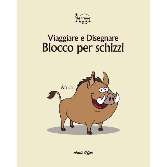 8x10 Pollici / 170 Pagine Blocco Per Schizzi: Viaggiare E Disegnare: Africa, Book 3, (Paperback)