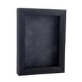 thumbnail image 1 of 8x10 Shadow Box Frame Barnwood Black Wood | With a 1" Usable Display Depth | Includes a Dark Grey, 1 of 5