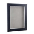 thumbnail image 1 of 8x10 Shadow Box Frame Textured Black Wood | With a 3/4" Usable Display Depth | Includes a Light, 1 of 5