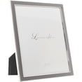 thumbnail image 1 of 8x10 Silver Metal and Gray Enamel Picture Frame, 1 of 1