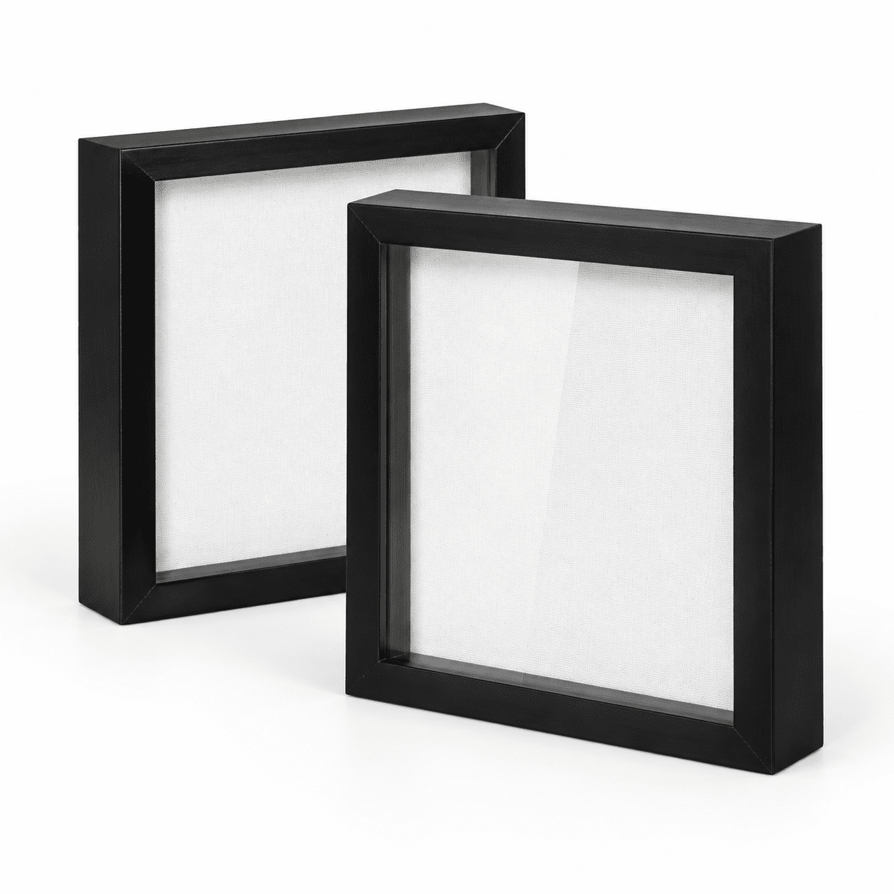 Shadow Pictore 8x10 Small Shadow Box Wood Picture Frame Hd Gl2black - Walmart.com