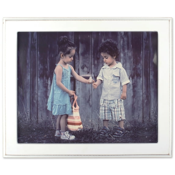 DII 8x10 Vintage White Shiplap Picture Frame