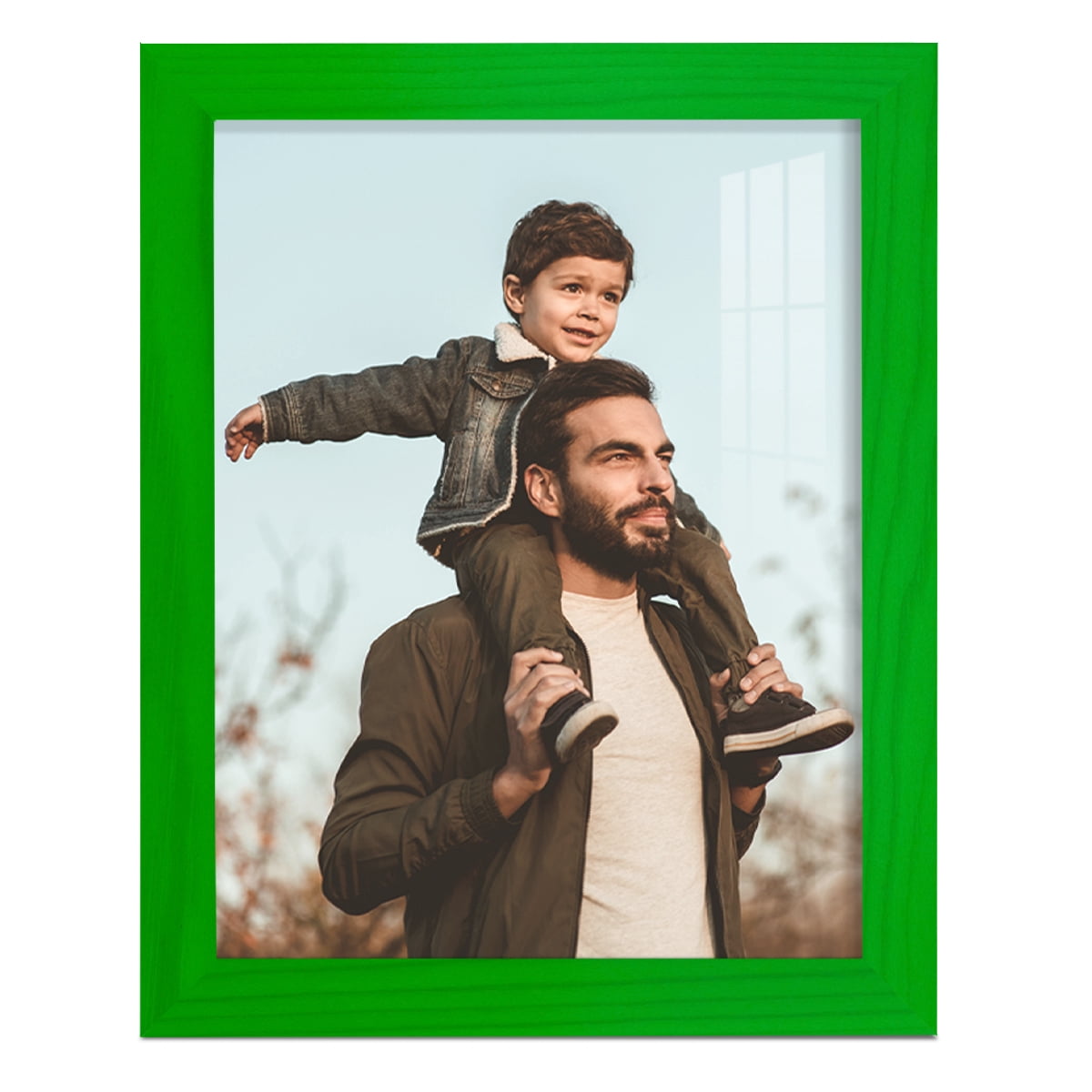 8x10 Wood Grain Picture Frame - Rainforest